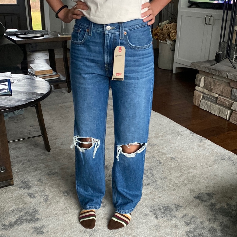 Levi’s Low Pro Straight Leg Jeans